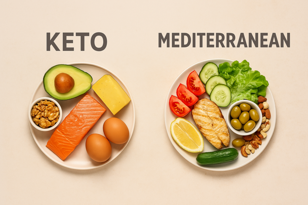 Keto vs. Mediterranean Diet