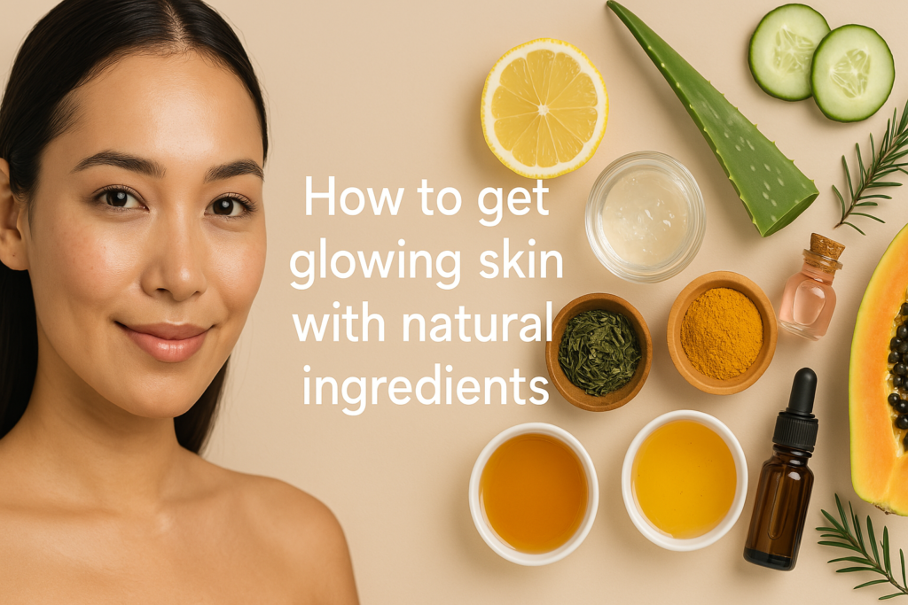 Get Glowing Skin with Natural Ingredients