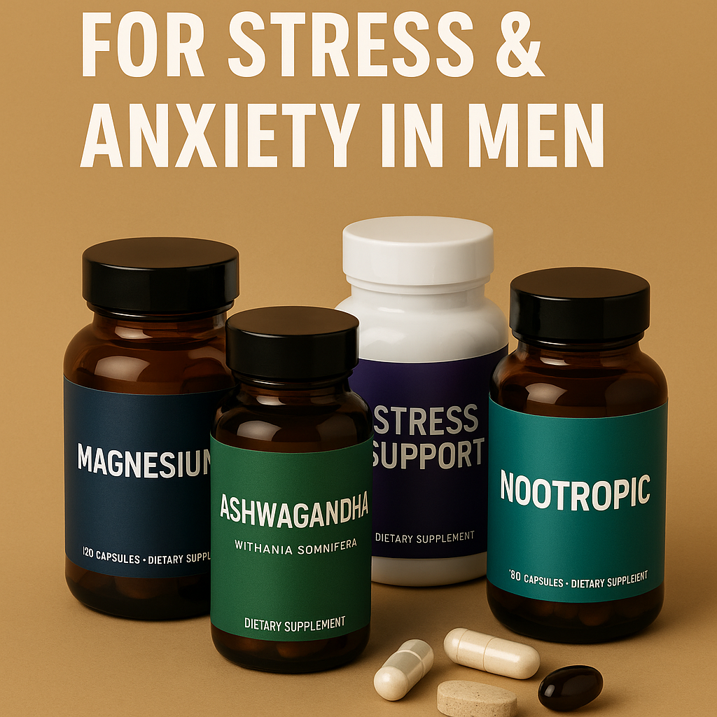 best supplements for stress and anxiety in men usa